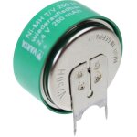 Varta - v2 / 250h - slf + + / - pile bouton rechargeable 250h nimh 250 mah 2. 4 v 1 pc(s)