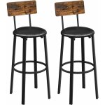 Vasagle - chaises de bar, lot de 2, tabourets hauts, sièges rembourrés, 39 x 39 x 100 cm, repose - pieds, ... Vasagle - chaises de bar, lot de 2, tabourets hauts, sièges rembourrés, 39 x 39 x 100 cm, repose - pieds, ...