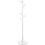 Vasagle - portemanteau, portant  vtements avec 7 crochets arrondis, support sur pieds en forme d'arbre, ...
