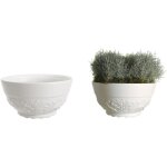 Vase de bol blanc gdm senna �46xh24 cm