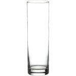 Vase cylindre en verre flora h26cm - atmosphera, crateur d'intrieur, design moderne et lgant