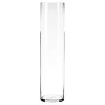 Vase cylindrique 60cm transparent Vase cylindrique 60cm transparent