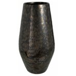 Paris prix - vase dco en cramique 'smokey' 47cm noir