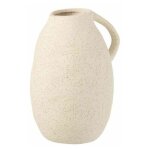 Paris prix - vase design en cramique 'cruche' 25cm beige