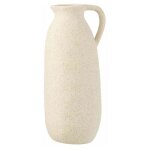 Paris prix - vase design en cramique 'cruche' 35cm beige