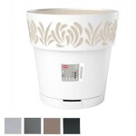 Vase gaia rond ris. eau graphite 25 h 25 stefanpl