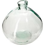 Vase rond uly en verre recycl� d23cm atmosphera cr�ateur d'int�rieur