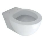 Vase suspendu en c�ramique blanc brillant - ceramica cielo easy evo - avec abattant wc soft - accessorio: ...