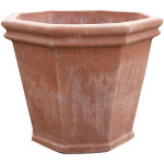Vase en terre cuite 72x72x56 cm fabriqu en italie d'extrieur fabriqu  la main grands pots en terre ...