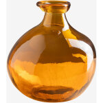 Vase en verre recycl 18 cm jound sklum