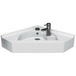 Vasque d'angle suspendue resiangle - 50x50cm