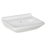 Duravit - vasque starck 3 en ceramique, avec trop - plein 600 mm, blanc lxhp: 600x190x450 mm