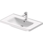 Vasque � encastrer duravit d - neo 80 cm