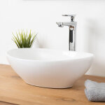 Wanda collection - vasque ovale en c�ramique hugo