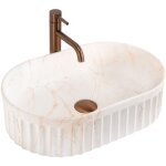 Vasque � poser rea georgia beige