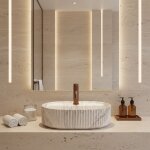 Vasque � poser rea marcela 50 kallisto beige