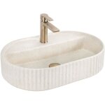 Vasque � poser rea marcela 60 saturn beige