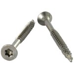 Vba vis bois agglo vis autoperceuse tte fraise tf crant 5x60 torx t25 inox a2 - 800 pices