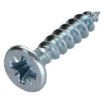 Vba vis bois agglo t�te frais�e pozi n�2 3. 5x20 filetage total acier zingu� - 10 pi�ces