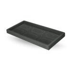 Rectangulaire sous jardini�re blanc - 80 cm
