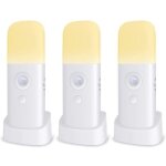 Veilleuse enfant, lampe d�tecteur de mouvement, luminosit� ajustable, portable, rechargeable, pour chambre ...