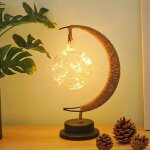 Veilleuse en fer forg�, lumi�re d�corative � led, id�ale pour no�l, les f�tes, les mariages, les chambres, ...