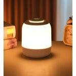 Veilleuse, lampe tactile pour chambre � coucher, lampe de chevet, 3 couleurs temp�rature et m�moire et ...