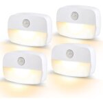 Veilleuse led avec d�tecteur de mouvement - batterie int�gr�e, pour int�rieur et ext�rieur, hall, escalier, ...