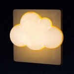 Veilleuses  led, lampes en forme de nuage, dtecteurs de luminosit, veilleuses pour enfants, lampes ...