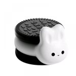 Veilleuse led lapin biscuit oreo, lampe de chevet en silicone pour enfants, adapte aux jouets dcoratifs, ...