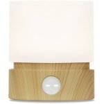 Veilleuse avec minuterie, petite lampe de chambre � coucher led, lampe de table de chevet, veilleuse ...