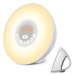 Veilleuse - r�veil doux et lumineux - avec affichage du mode nuit sombre - vivez des matin�es plus zen ...