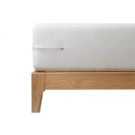 Housse de matelas en microfibre bi - �lastique jusqu'� 30 cm d'�paisseur 105 cm
