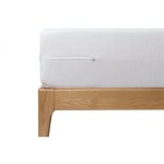 Housse de protection de matelas élastique padoue jusqu'à 30 cm d'épaisseur 90 cm Housse de protection de matelas élastique padoue jusqu'à 30 cm d'épaisseur 90 cm