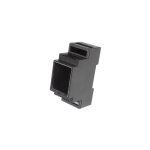 Bo�tier sur rail din avec fentes de ventilation - 2 modules velleman drmu2