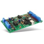 Whadda kit de soudage, diy, carte d'interface usb pour exp�rimentations, compatible avec windows