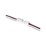 Connecteur pour flexible led unicolore avec cable (male - femelle) lcon12 ri6648