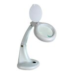 Lampe - loupe, lampe économique ronde de 12 w, dioptrie 3 + 12, idéale pour travail de précision, blanche ... Lampe - loupe, lampe économique ronde de 12 w, dioptrie 3 + 12, idéale pour travail de précision, blanche ...