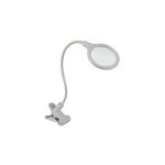Velleman - lampe - loupe led avec pince - 5 dioptres - 6 w - 30 leds - blanc vtllamp10n ri15545