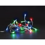 Vellight - meissa led - 2 m - 20 led - multicolore - c�ble transparent - modulateur - piles non incluses ...