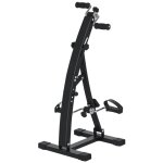 Homcom - vlo d'appartement pdalier rducation bras jambes cran lcd multifonctions hauteur guidon ...