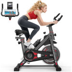 V�lo d'appartement - wowttrelax - fitness d'int�rieur - roue d'inertie 10kg - �cran lcd - capacit� 120kg ...
