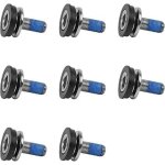V�lo boulons de manivelle, 8 pcs vis de pedalier, filetage m8, etanche, r�sistant au sable - vis de serrage ...