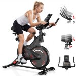 V�lo d'exercice wowttrelax, v�lo d'exercice silencieux, r�sistance magn�tique r�glable, v�lo d'exercice ...
