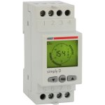 Vemer - interrupteur horaire numrique quotidien sur guide din ve512000 simply - d