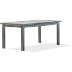 Dcb garden - venise - table de jardin en aluminium avec plateau cramique