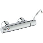 Venlo mix m�dical nouveau mitigeur de douche thermostatique avec d�sinfection et b�quille chrome