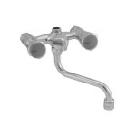 Venlo nimbus ii laiton eco robinet de douche avec inverseur 12cm entraxe chrome