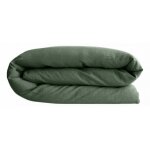 Vent du sud - housse de couette palace 100% coton teint lav palace cdre - housse de couette 240 x 220 ...