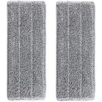 2 housses de recharge microfibre balai microfibre ultra absorbante systme nettoyage mains libres pour ...
